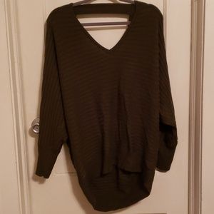 Olive green sweater